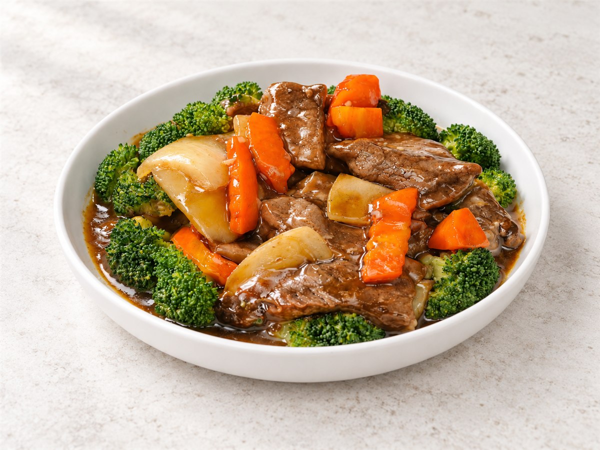 Bœuf sauté aux légumes