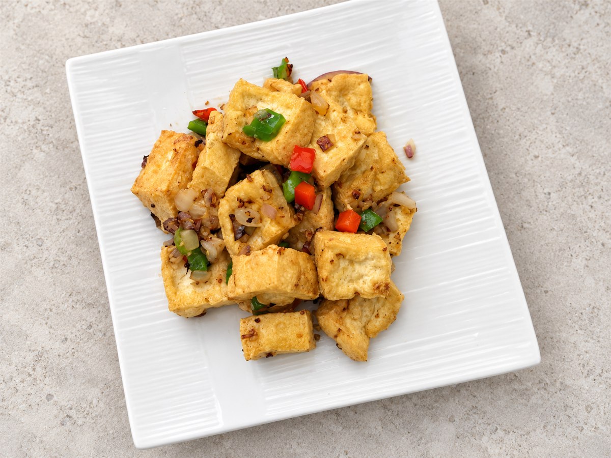 Tofu aux légumes